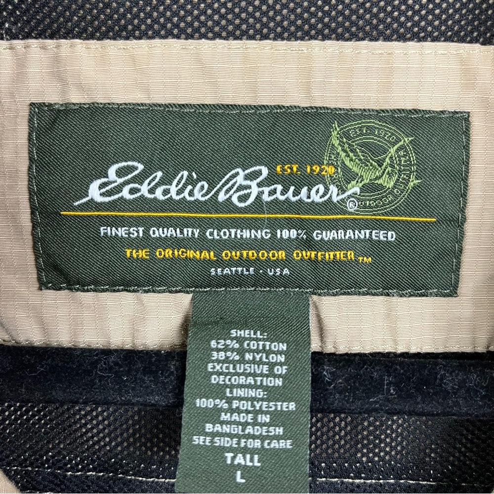 Eddie Bauer Fishing Outdoor Hiking Ripstop Utility Vest - Picture 8 of 8
